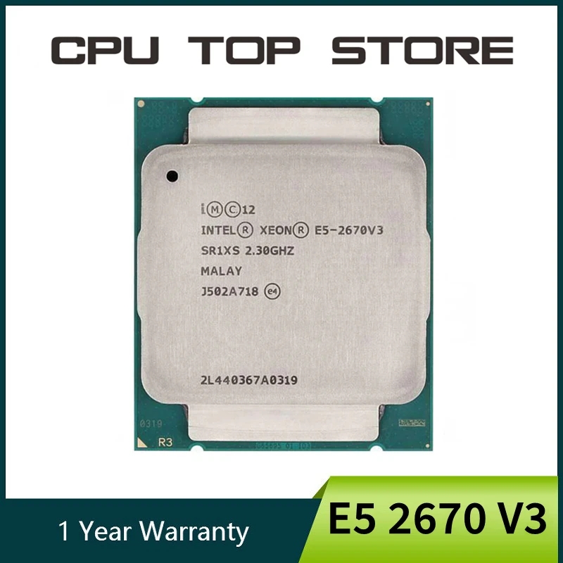 Intel Xeon E5 2670 V3 2.3GHz 1 - огляд і ціна Gold 6248R